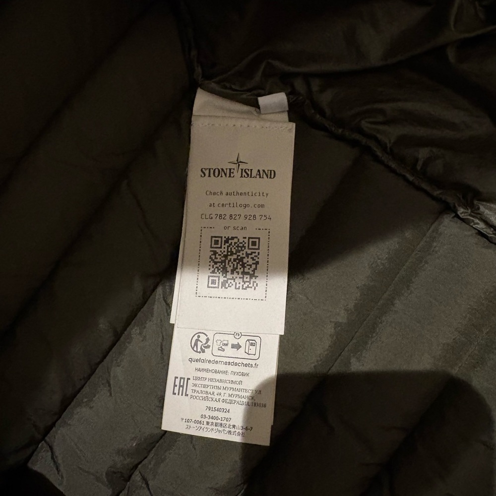 Stone Island LOOM WOVEN CHAMBERS NYLON DOWN-TC - Picture 6 of 8